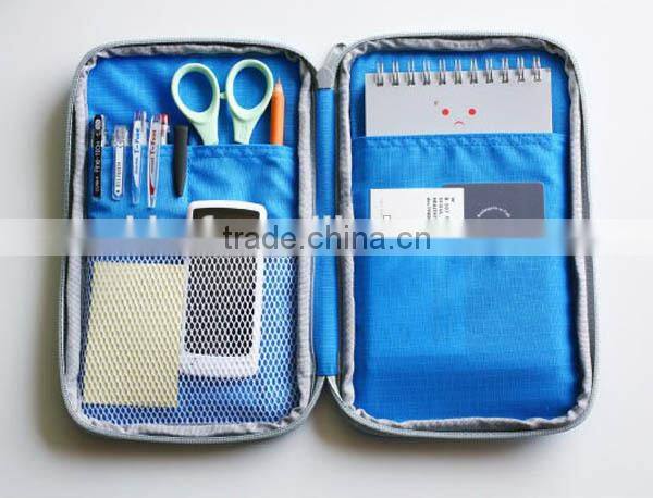 Beautiful recycle canvas passport holder