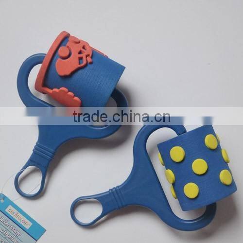 Hot sale EVA Foam Rolling Hand Stamp/Kids EVA Roller Foam Stamp for children toy