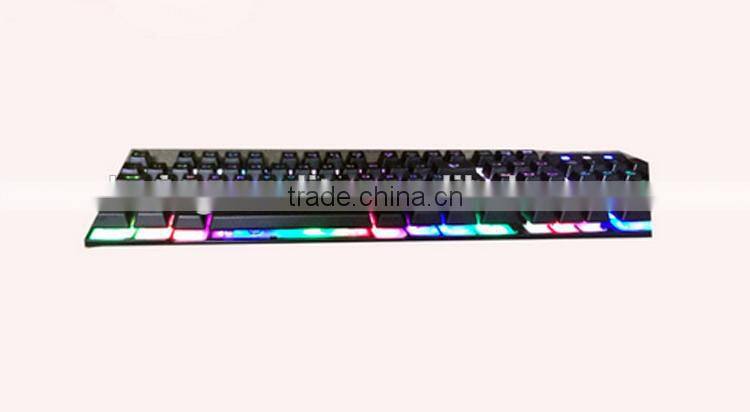 Low Price High Quality USB Mechanical Backlit Keyboar for Laptop