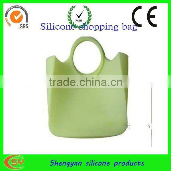 Shengyan Fashion big size silicone hand bag for shopping