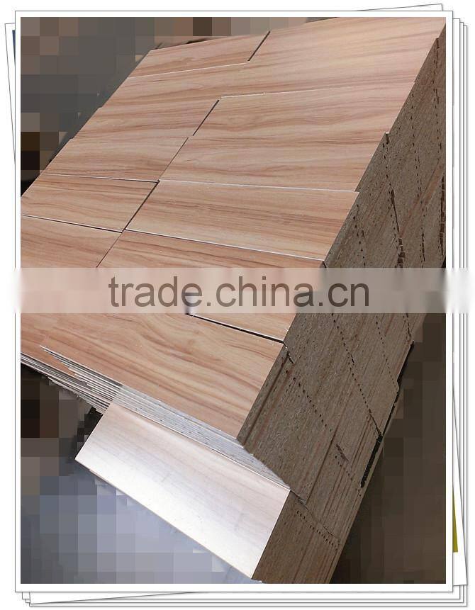 Perforation of melamine particleboard making for furniture