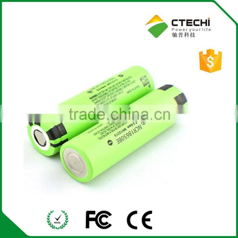 10A max. discharge current rechargeable battery 3.6V lithium battery NCR18650PF 2900mAh original Japanese cell