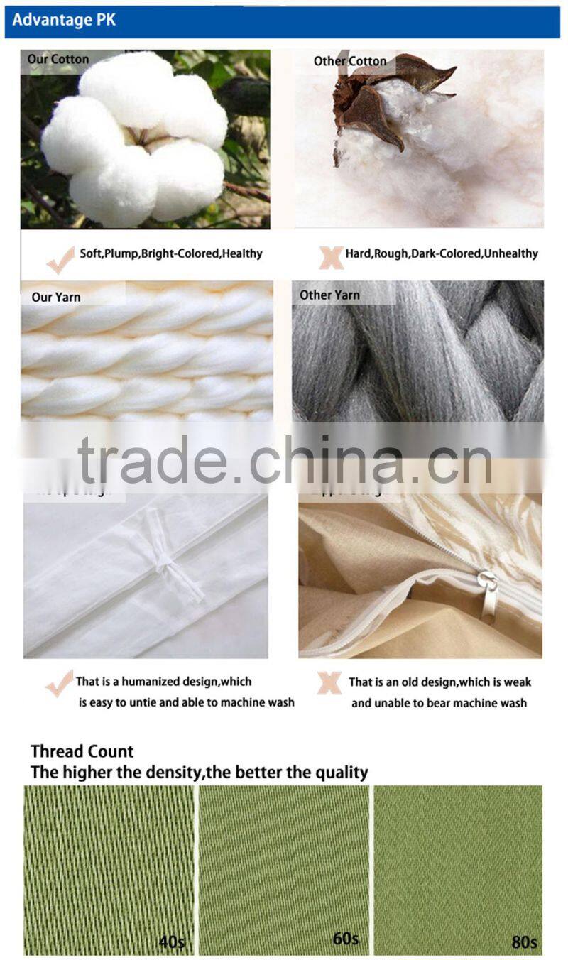 Hot selling luxurious comfortable to skin bedding set