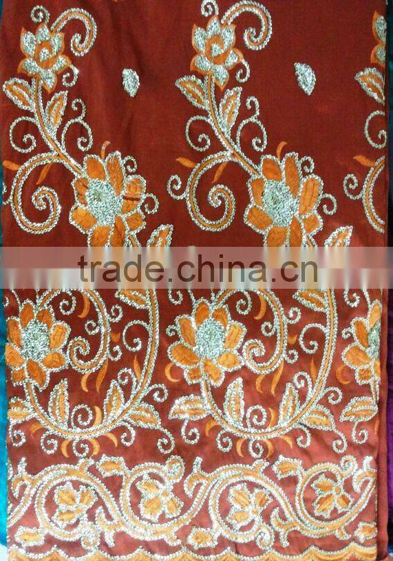 African embroidery george wrapper