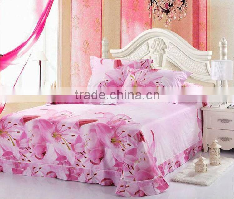 100% cotton luxury home embroidered imported quilt cover