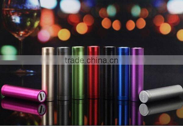 Portable cylinder battery charger 2200mah