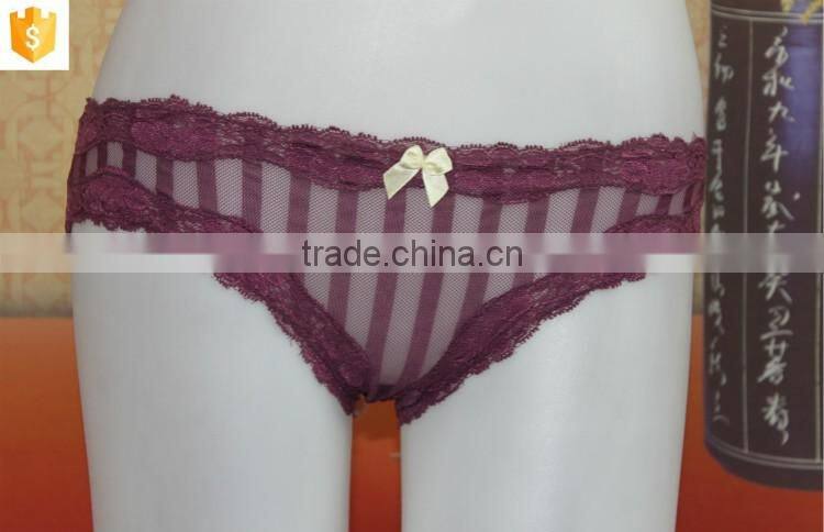 Shantou factory sexy lace underwear,sexy transparent panty nightywear