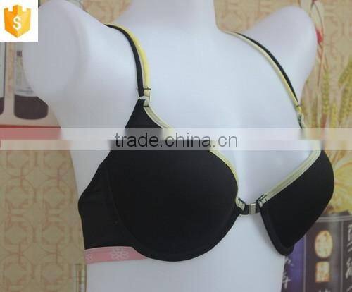 new design front closure bra,push-up women bra ,ladies bra