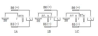 Automotive Relays power relay 4 pin 5 pin 12V 24V 80A WM641