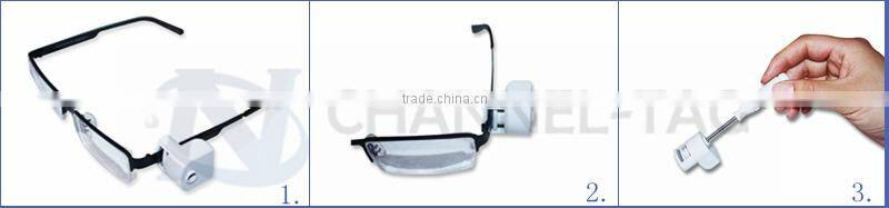 EAS security eye glasses protection big hard tag
