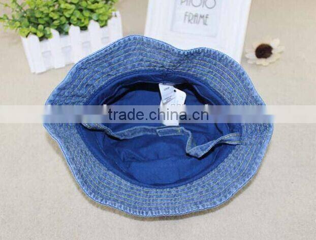 hot sale Baby hats and caps,DENIM BUCKET HATS