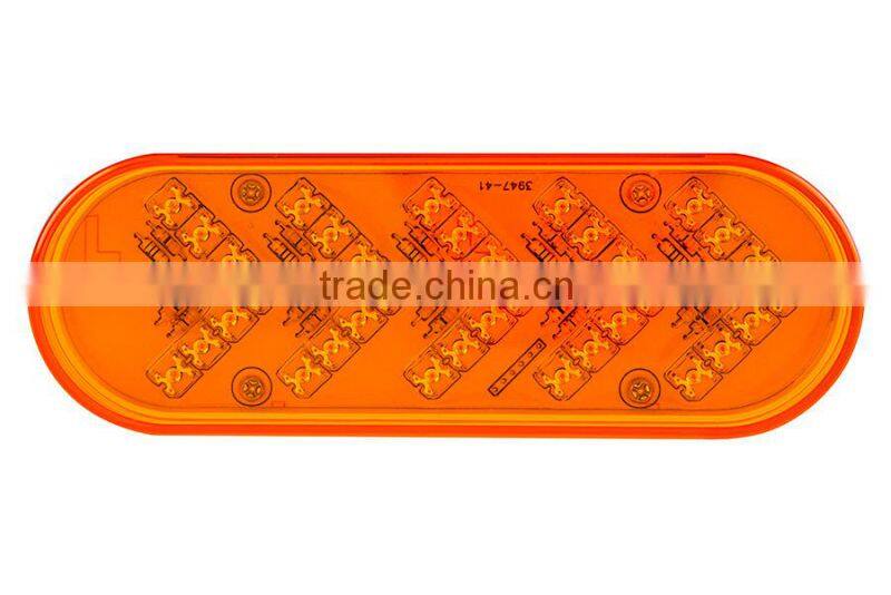 12/24V 6'' truck LED oval stop tail lamp