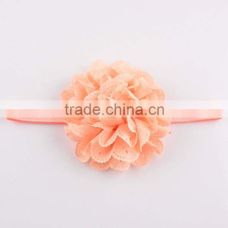 Hot-sales large flower Headband Toddler sunshine flower Headband baby big flower hair band wh-1746