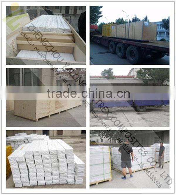 GFRP Fiberglass Supports beam For Plastic Slat Floor, ideal for livestock breeding, pig/duck farm/chicken poultry farm