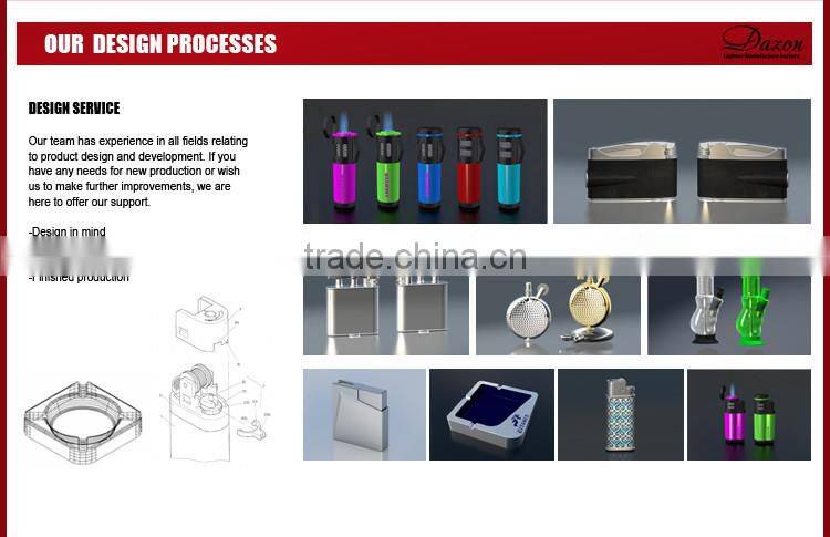 Luxury Gift Windproof Gas Metal Cigarette Lighter with Excellent Quality