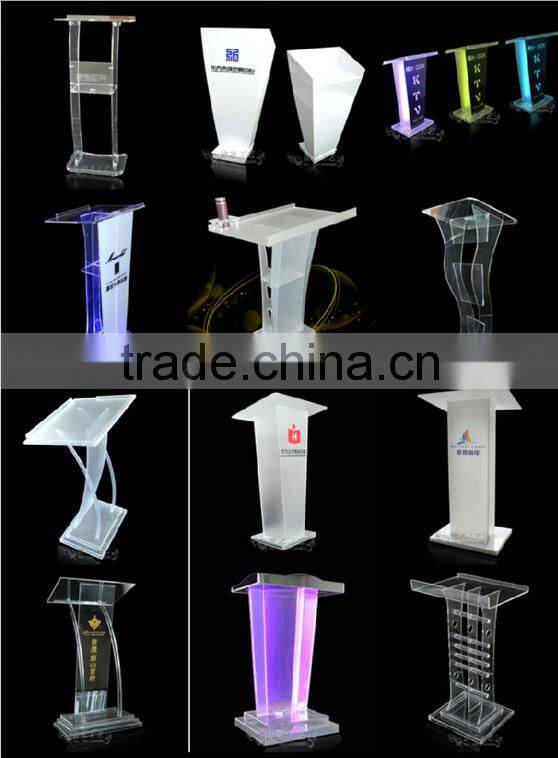 Customized clear acrylic magnetic photo frame, lucite free standing photo frame