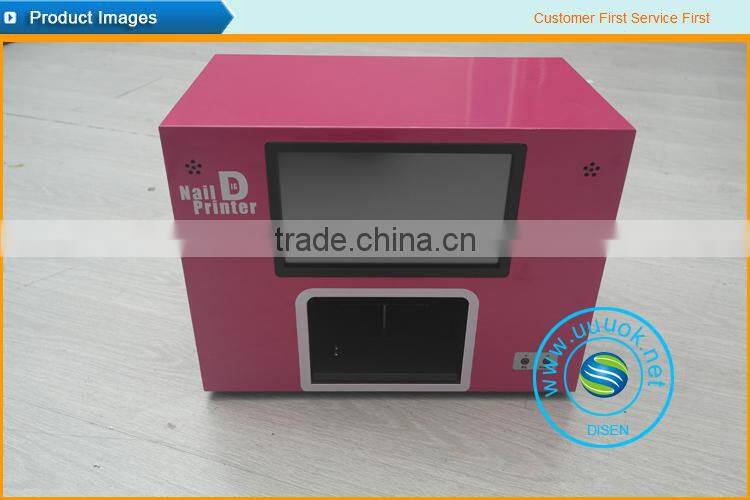 Digital nail art machine