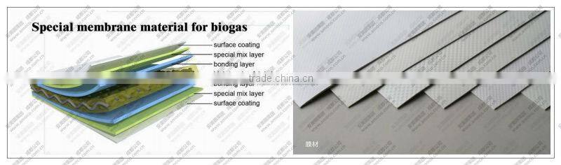 Double Membrane Biogas Storage Roof