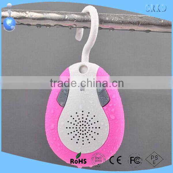 2015 new arrival waterproof bluetooth speaker for iPhone 6