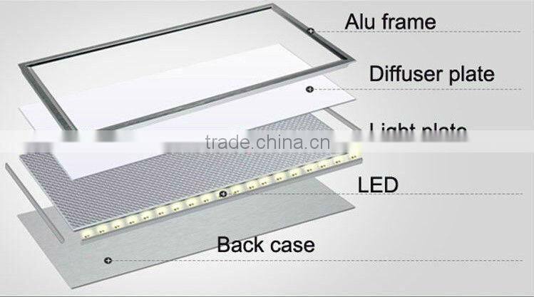 300X600mm hight brightness 24w ultra thin led light panel