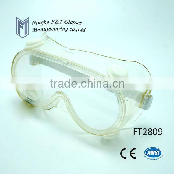 PVC lens eye Safety goggle
