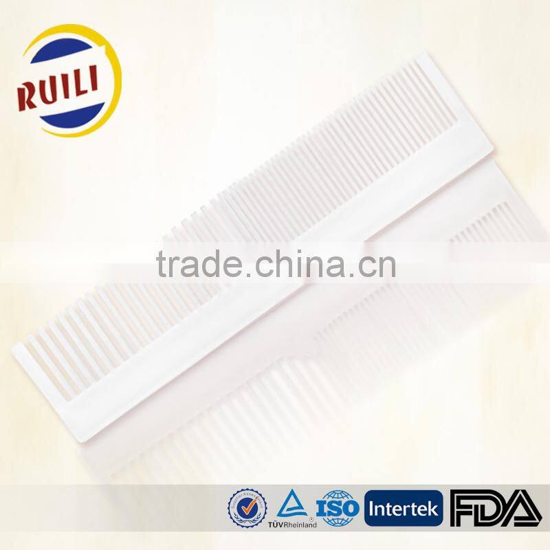Customized disposable hotel cheap plastic hair comb