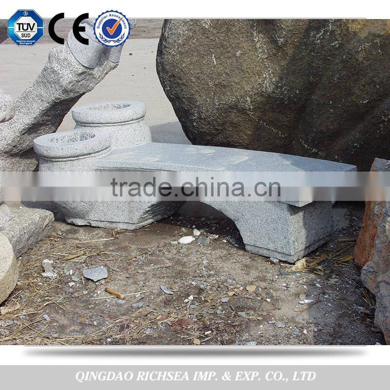 Garden stone tables and chair