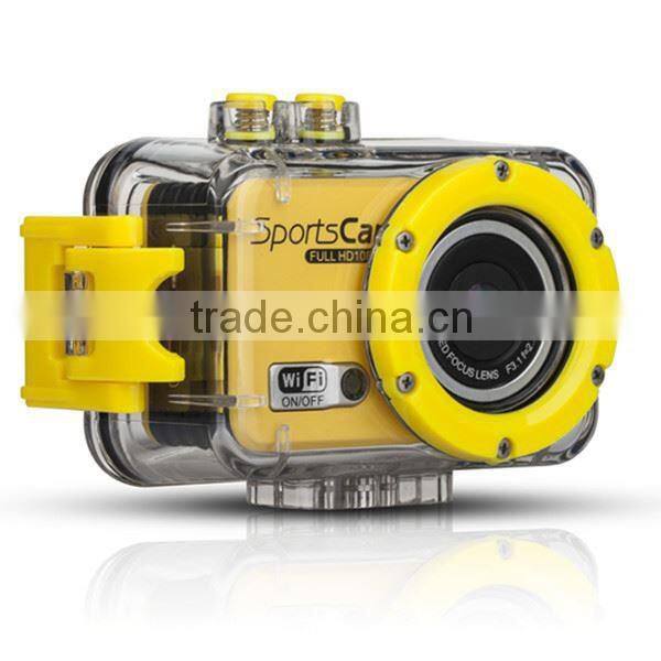 Factory Direct Sale full hd waterproof sport camera For better travel