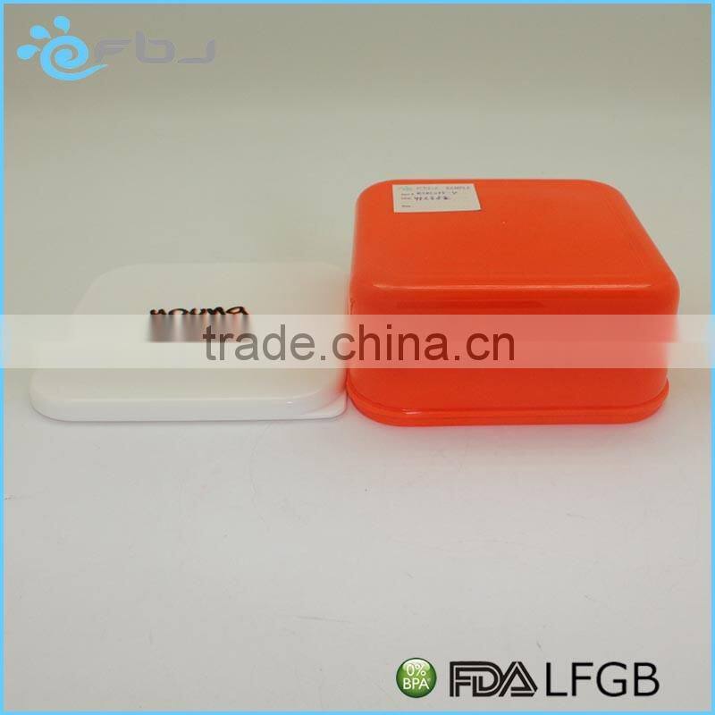 Wholesale BPA Free Food Square Plastic Dessert Lunch Boxes