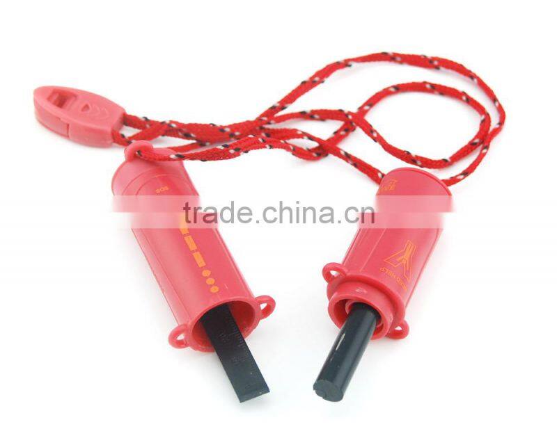 2015 Fire Starter with Compass and Plastic Case