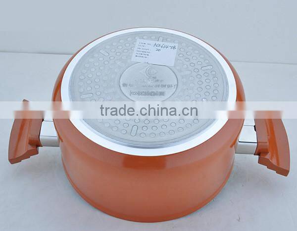 8PCS Portable Non-stick Non-toxic Coating Aluminum Cookware Set