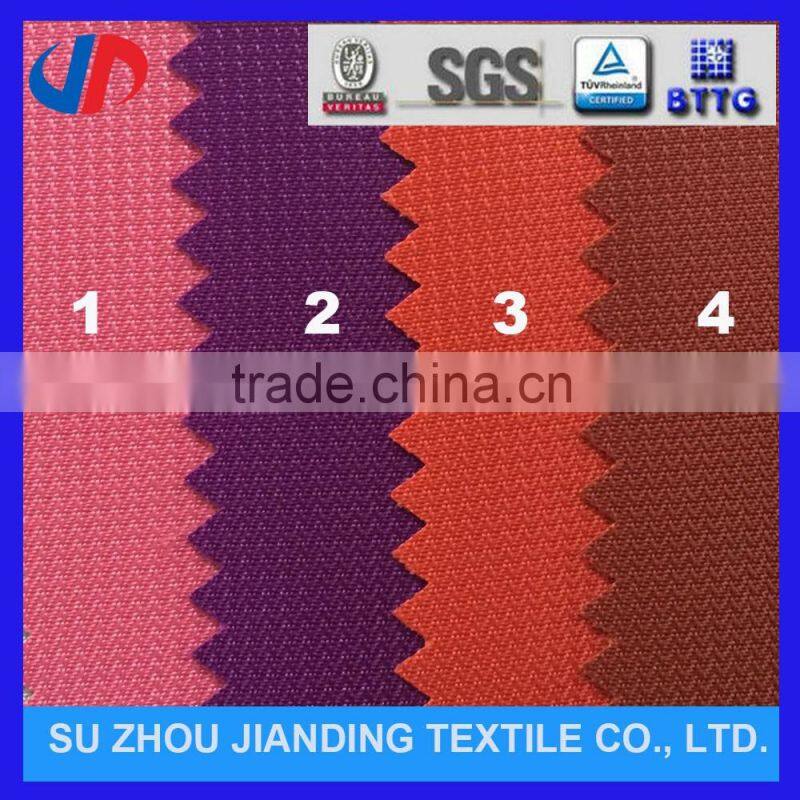 wholesale 100% polyester striped oxford fabric with pu coating