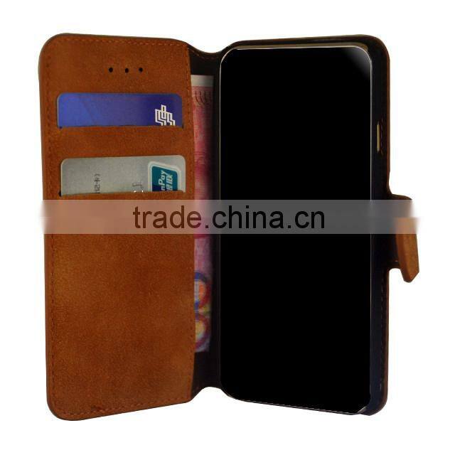 Suede Flip Leather Case,Book Leather Case For HTC ONE M8
