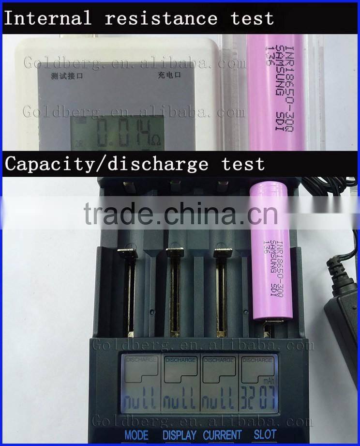 100% Original Samsung INR18650-30Q battery,18650 3.7V 3000mah high power battery ,Samsung rechargeable ecigmod 18650 30Q battery