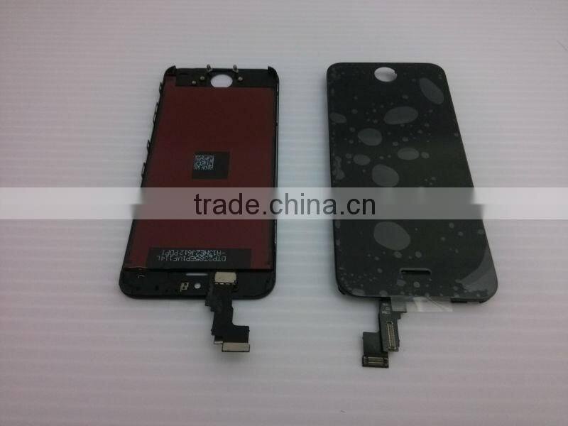 Original digitizer LCD display for iphone 5C assembly in shenzhen market