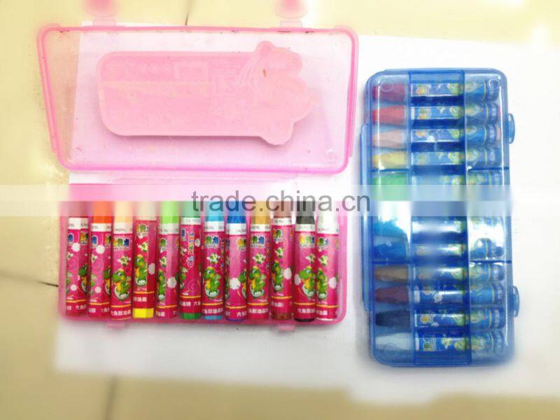 2015 Factory direct sale crayon oil pastel paper stationery