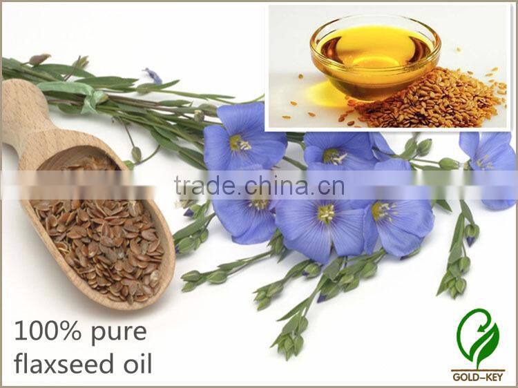 100% Pure Herbal Organic Flax Seed Oil for Sale
