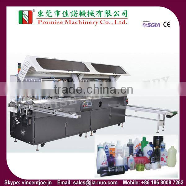 Model S6012UV Two Color Full Automatic Screen Printing Machine for Bottles