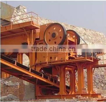 Mobile PE-250X240 Small Stone Crusher for ores crushing