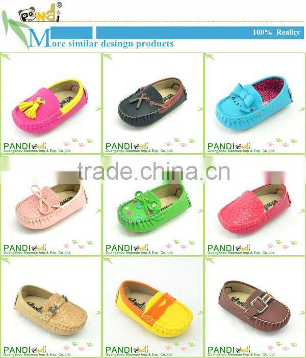 2014 Newest fashion soft sole baby moccasin shoes for girl