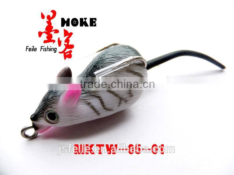 55MM silicagel plastic frog for snakehea fish