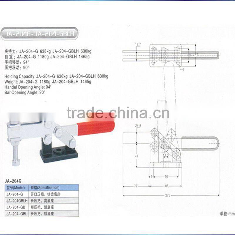 Precision standard Toggle Hose Clamp GYT301A