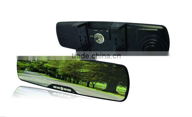 2.7 inch car driving recorder and rearview mirror auto recorder 2012