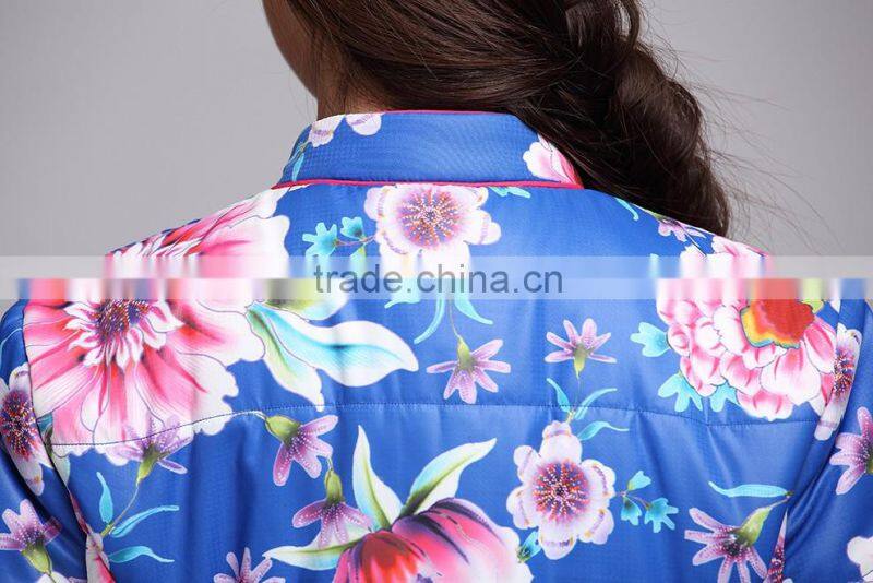 stand collar women ultra light down jacket for winter