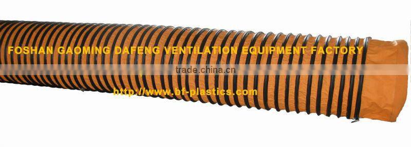 negative pressure flexible air suction duct