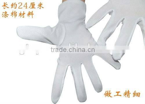 white nylon glove 008
