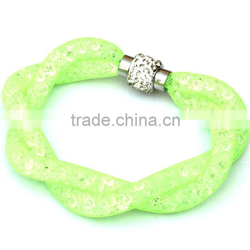 Crystal Beads Stardust Bracelet Slake Wrap Double Tour TENDANCE