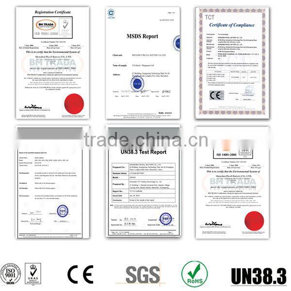 NiMH battery 9.6V AA 2500mAh NiMH Battery Pack for electric toys