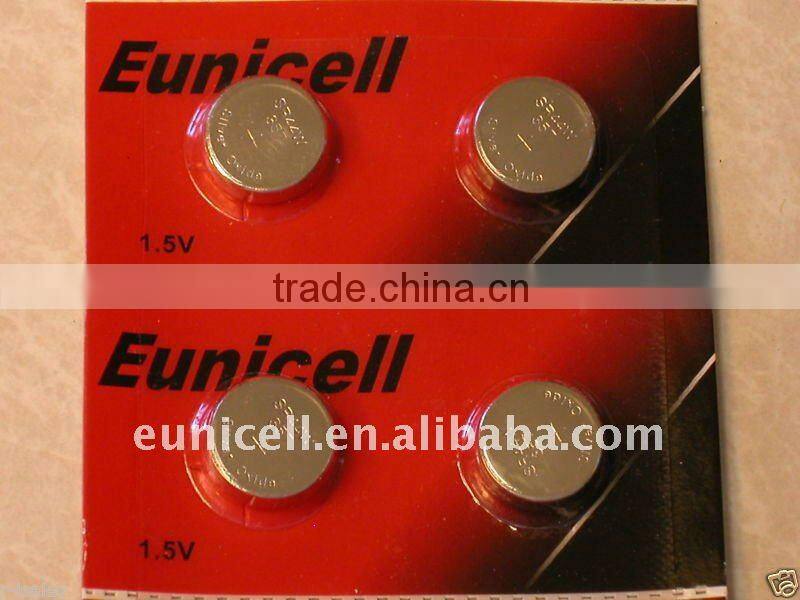 1.55v silver oxide battery SR43 386 SR44 SR41