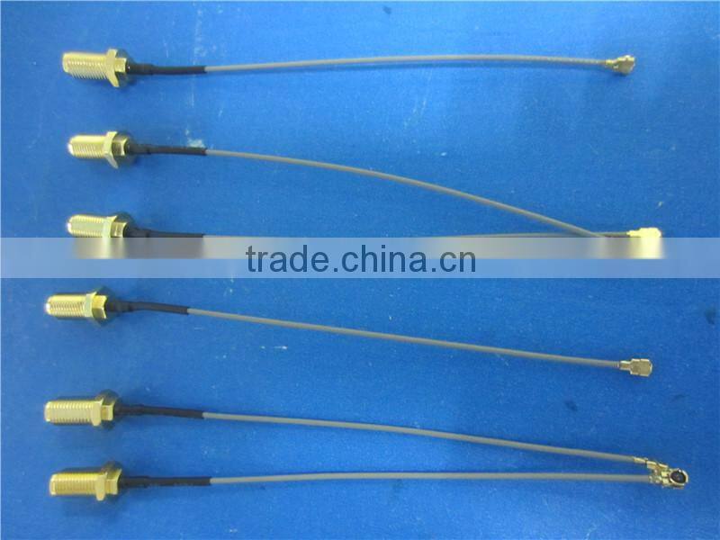 maunfaucturer Coaxial pigtail cable with N Female to mmcx connector